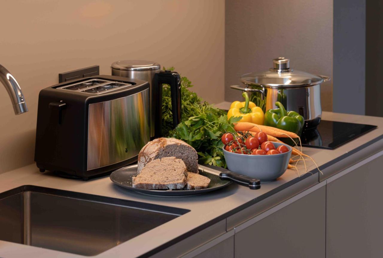 Oberdeck Studio Apartments - Adults Only Hambourg Extérieur photo Bread machine